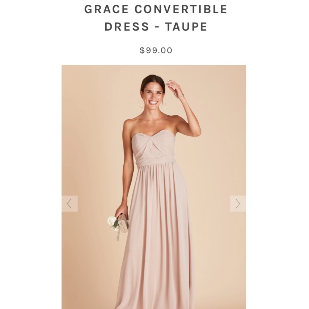 Birdy Grey Grace Convertible Dress, taupe, pockets
